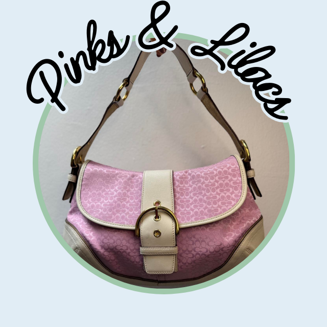 Pink Lilac Y2K Vintage Coach Bags Purses