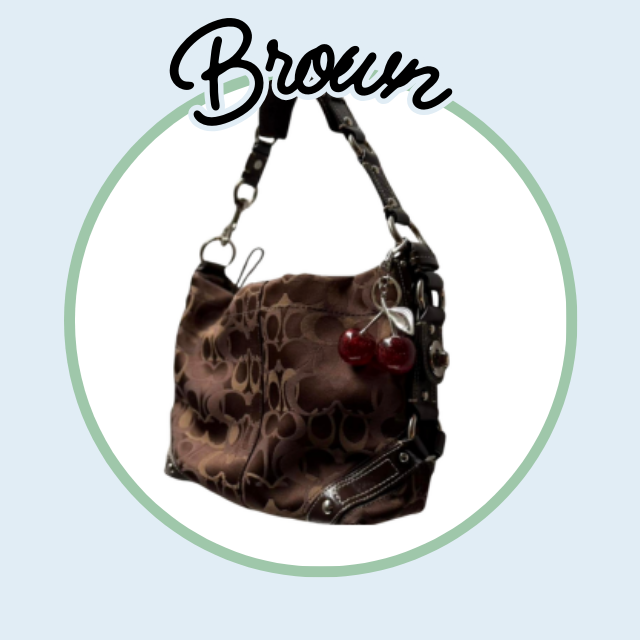 Brown Y2K Vintage Coach Bags Purses