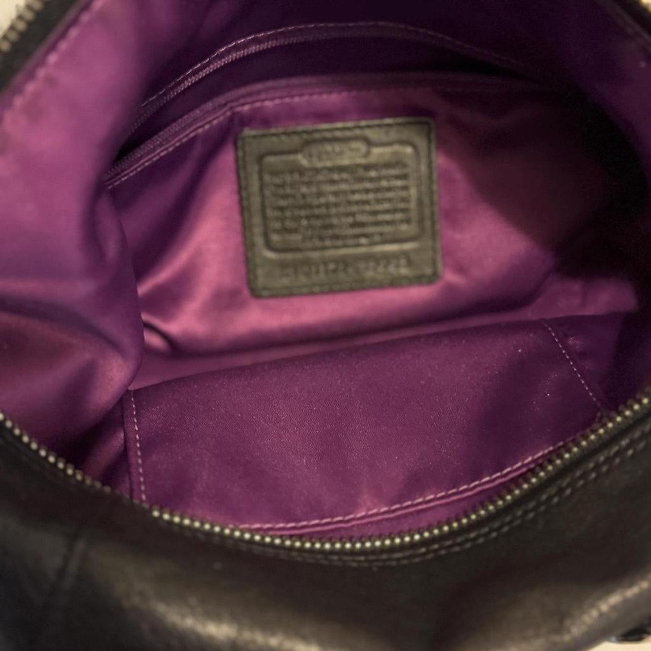 COACH Ashley #F15445 Black Satchel Bag