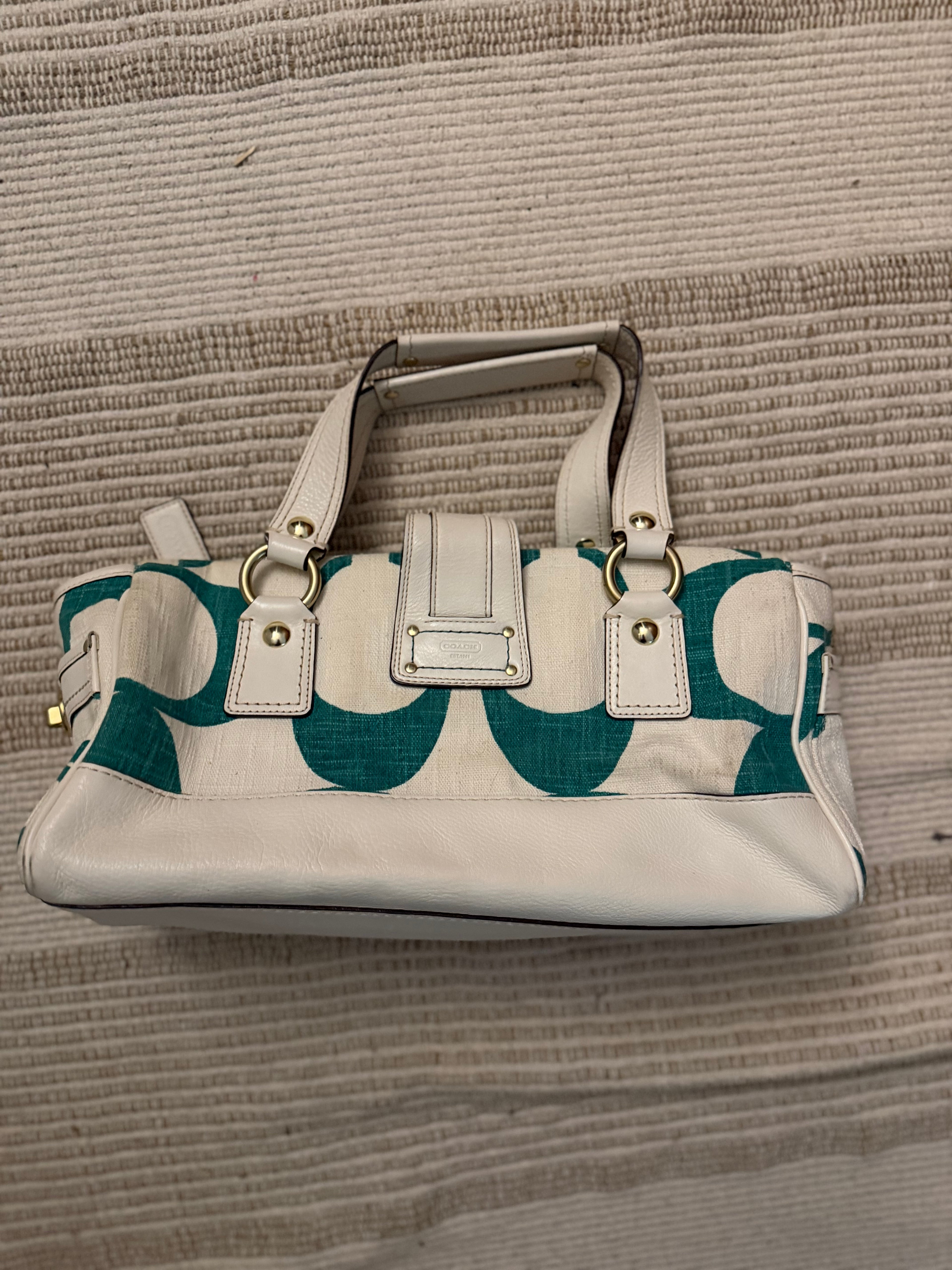 Coach 10827 Legacy Mandy Satchel Bag 65th Anniversary Vintage Y2K Denim
