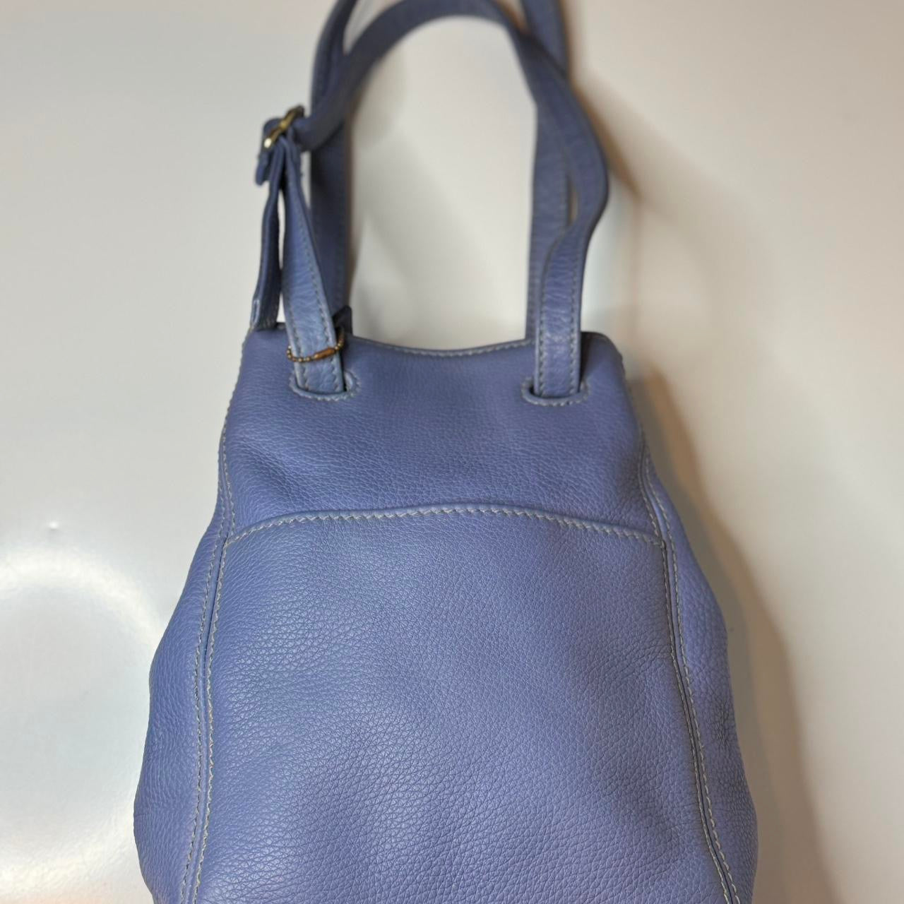 Coach Sonoma Bucket Bag 4923 Periwinkle Cornflower