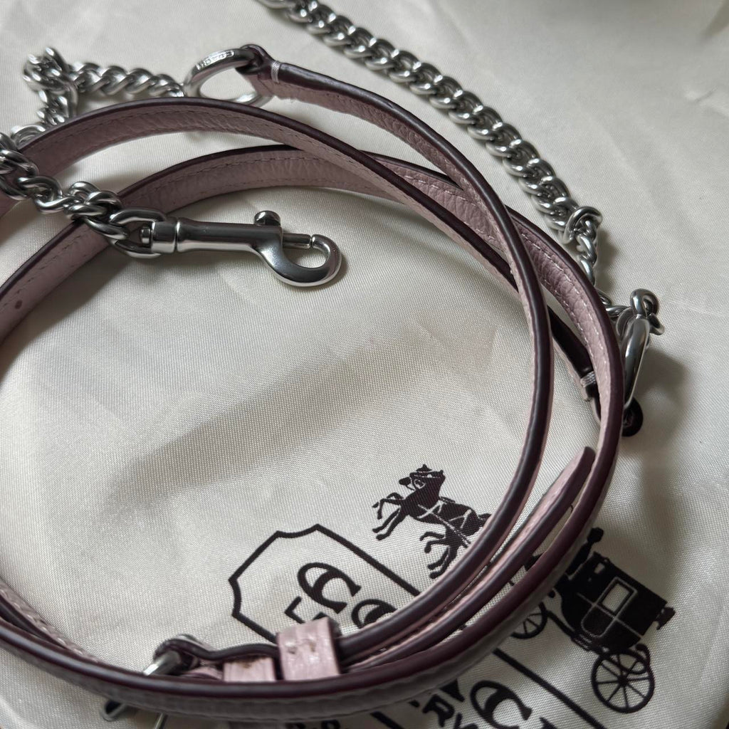 Coach Mini Pepper Crossbody Ice Pink C6778