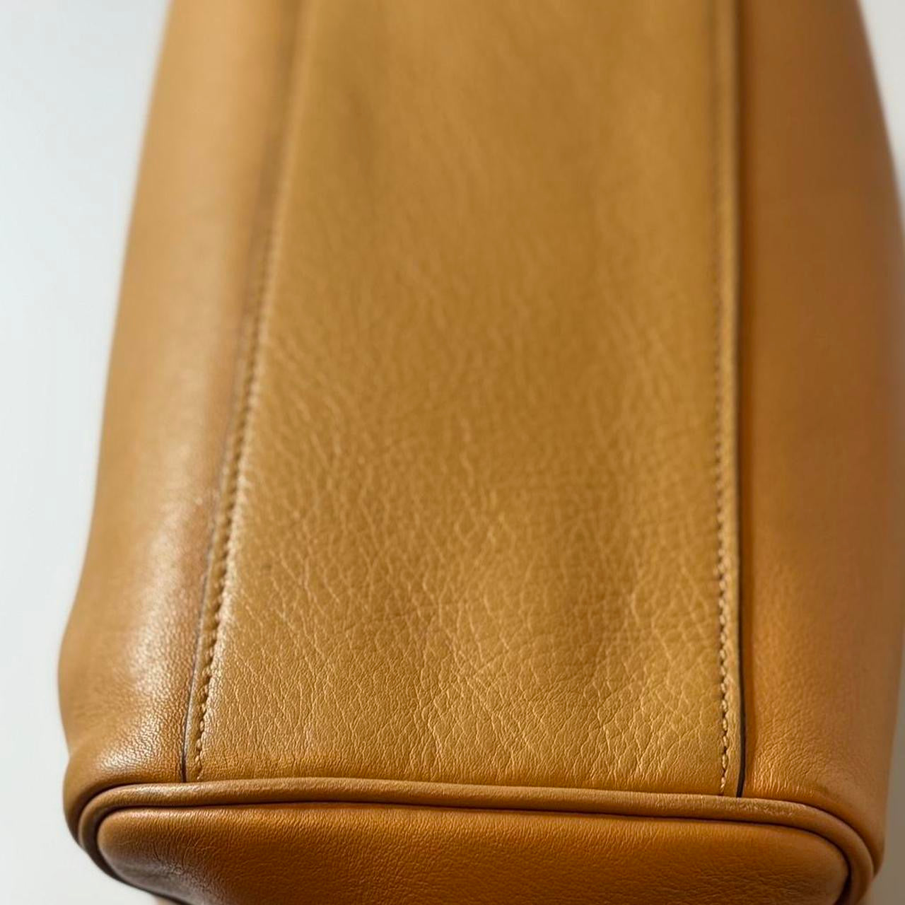 Coach Taylor Legacy Double Kisslock Archive 21197 Camel Satchel