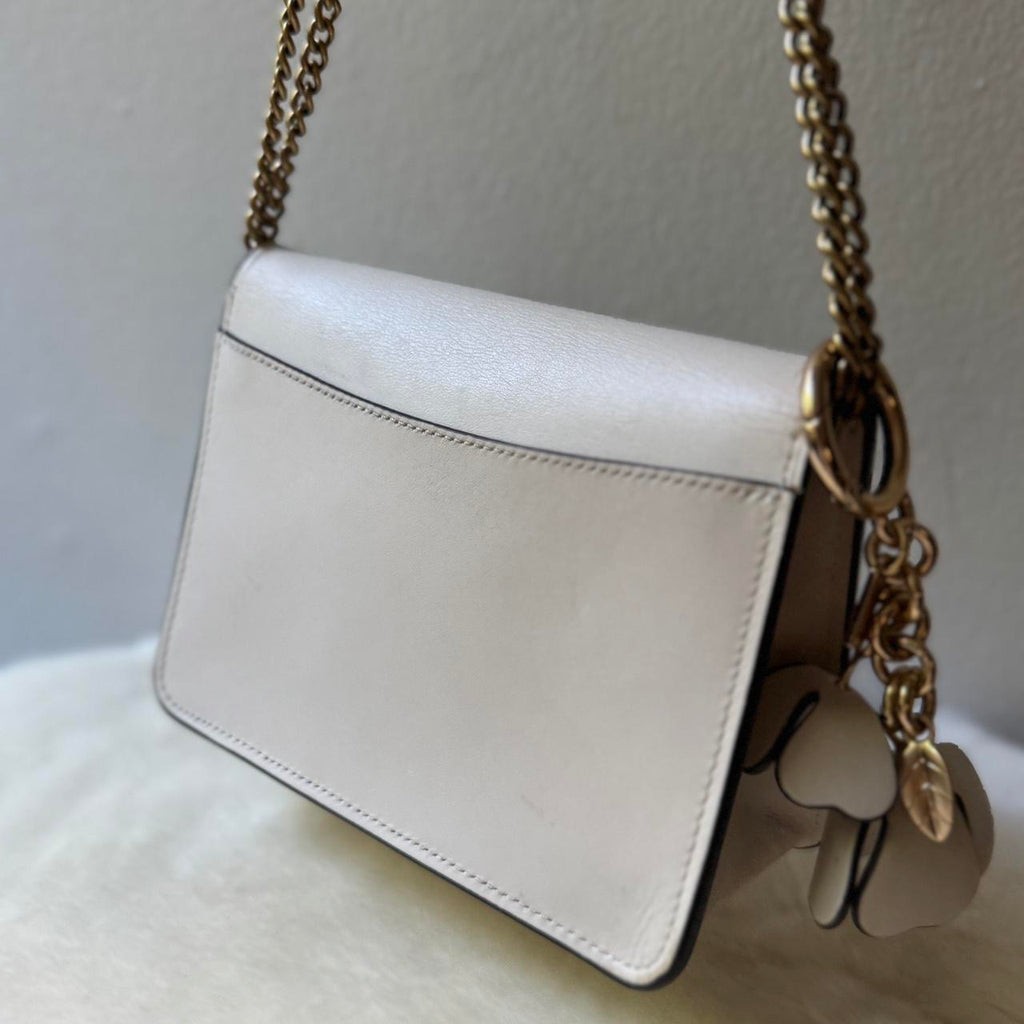 Coach Bowery Crossbody With Tea Rose Turnlock