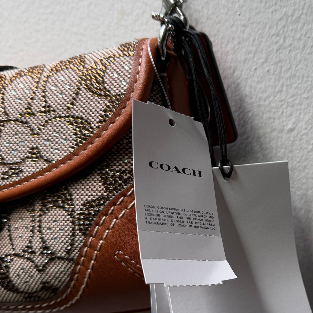 Coach LTD Soho Flap Crystal 25 + Wallet