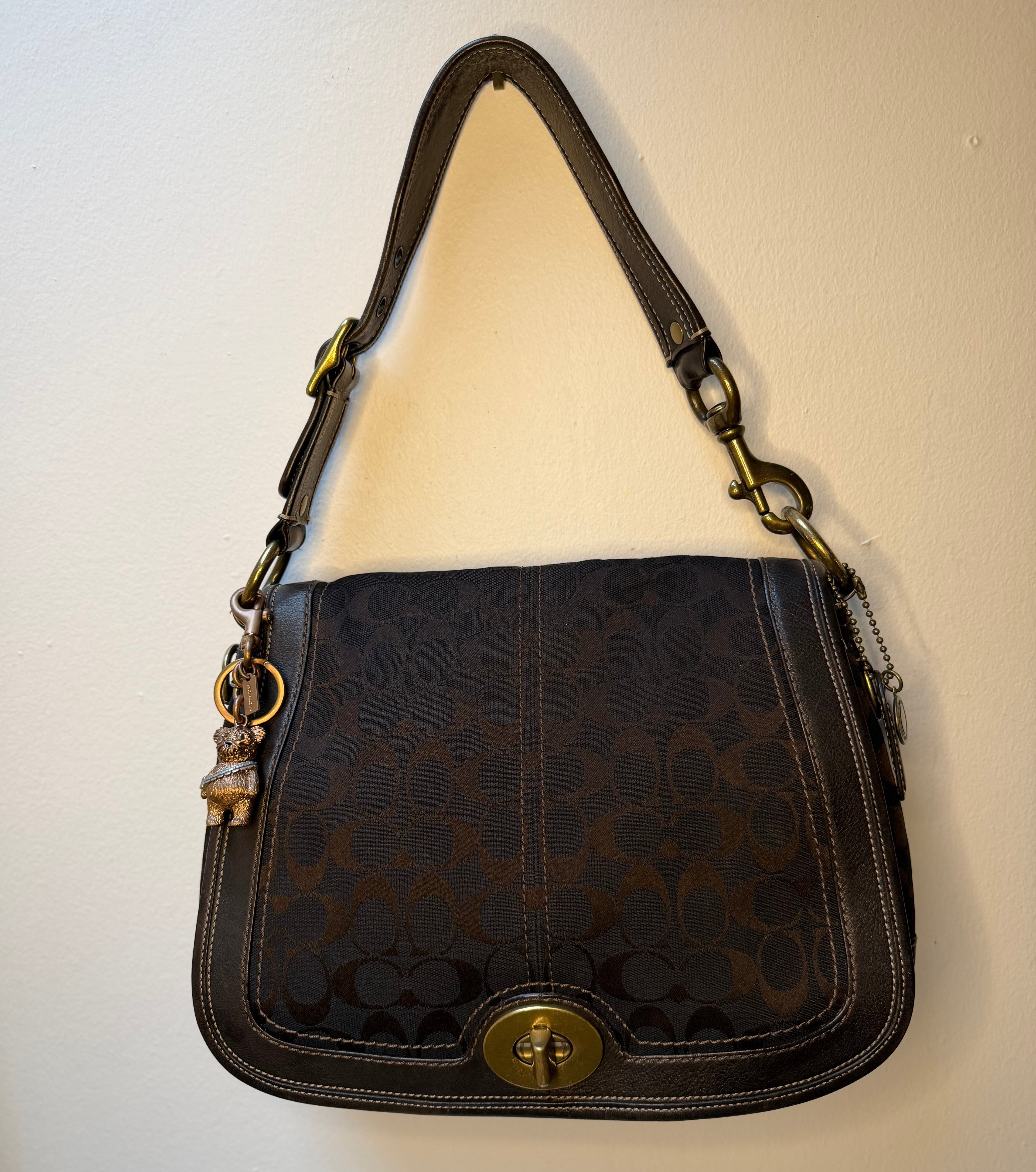 COACH signature Brown 65th Anniversary F11147