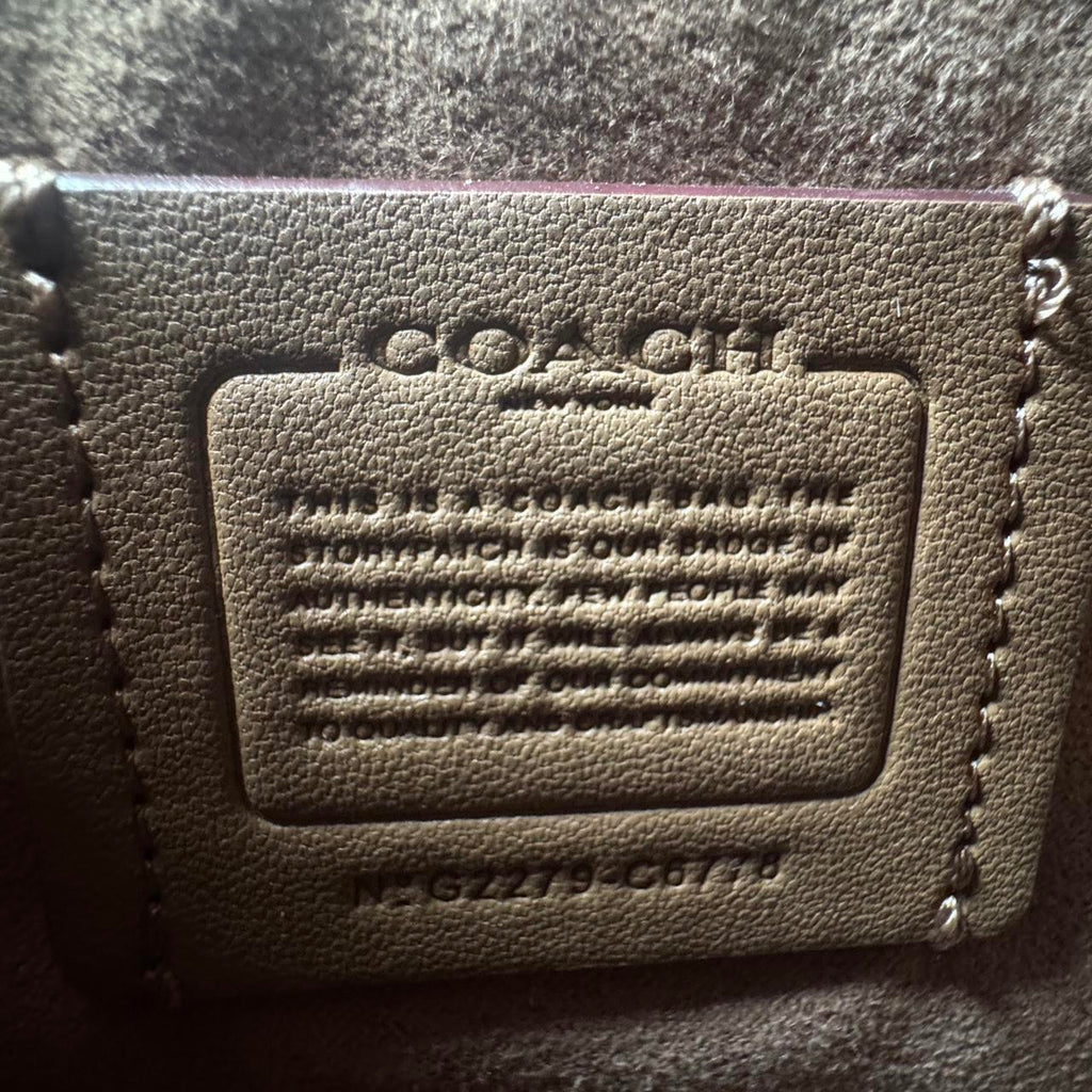 Coach Mini Pepper Crossbody Ice Pink C6778