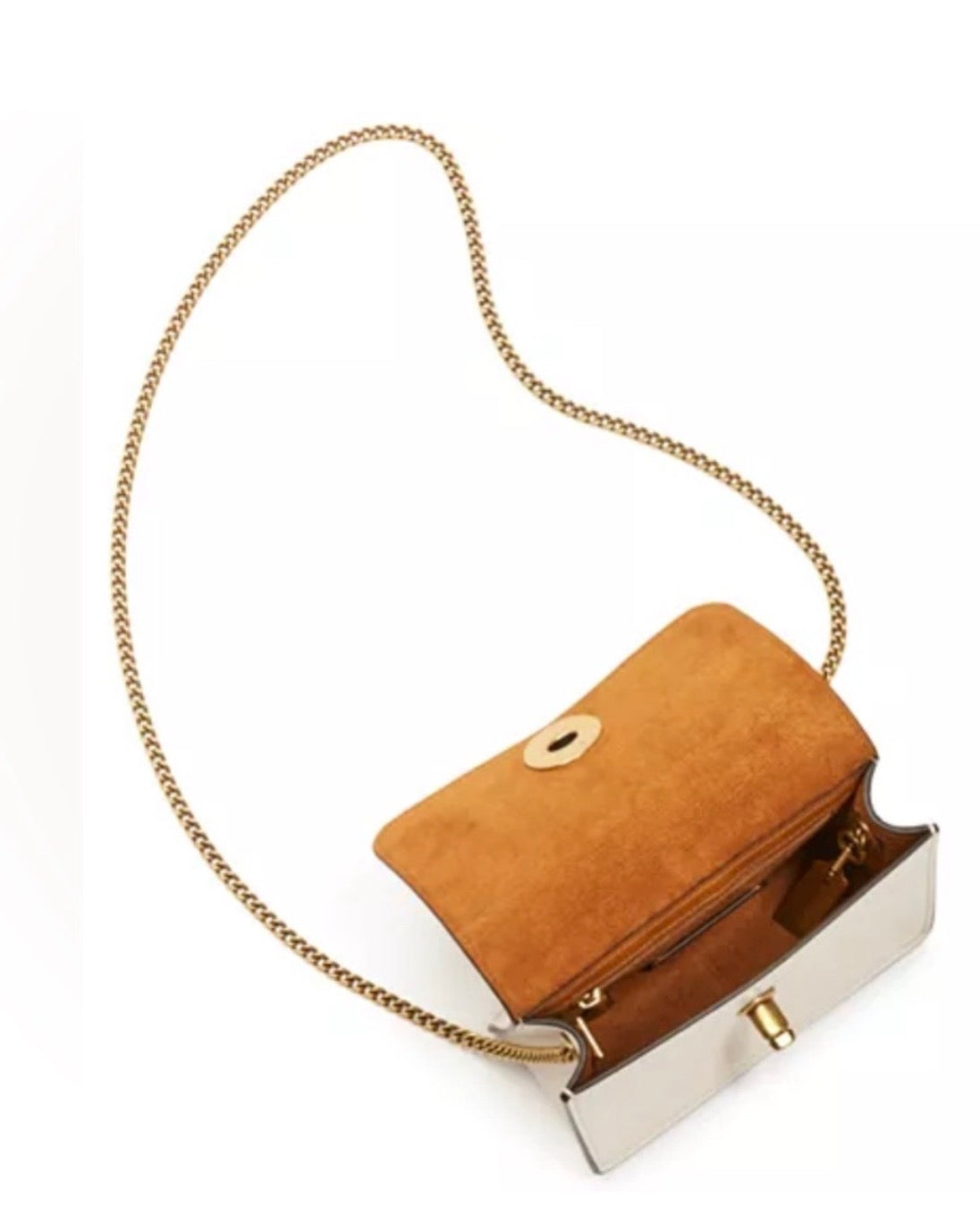 Coach Bowery Crossbody With Tea Rose Turnlock