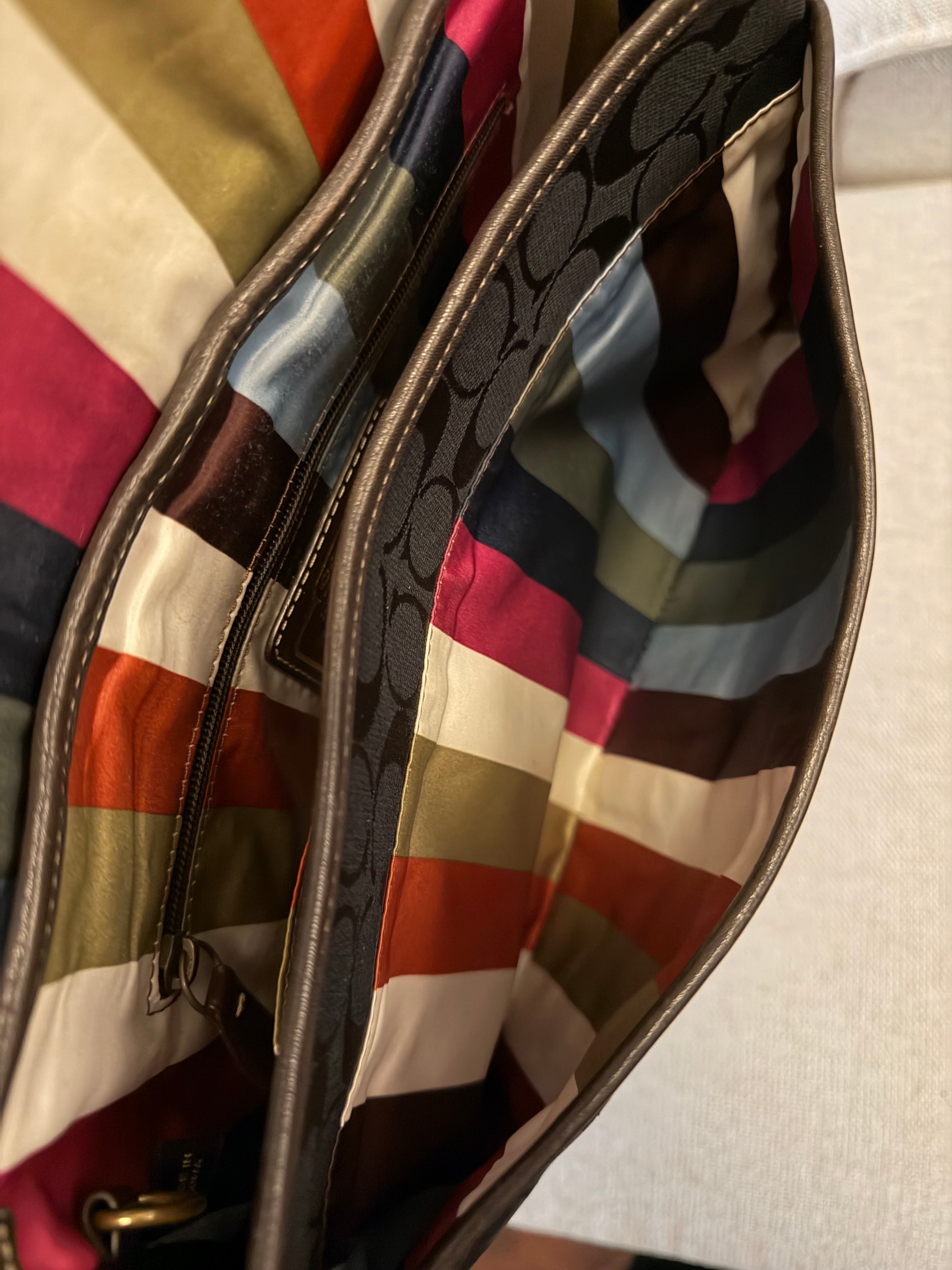 COACH signature Brown 65th Anniversary F11147 legacy