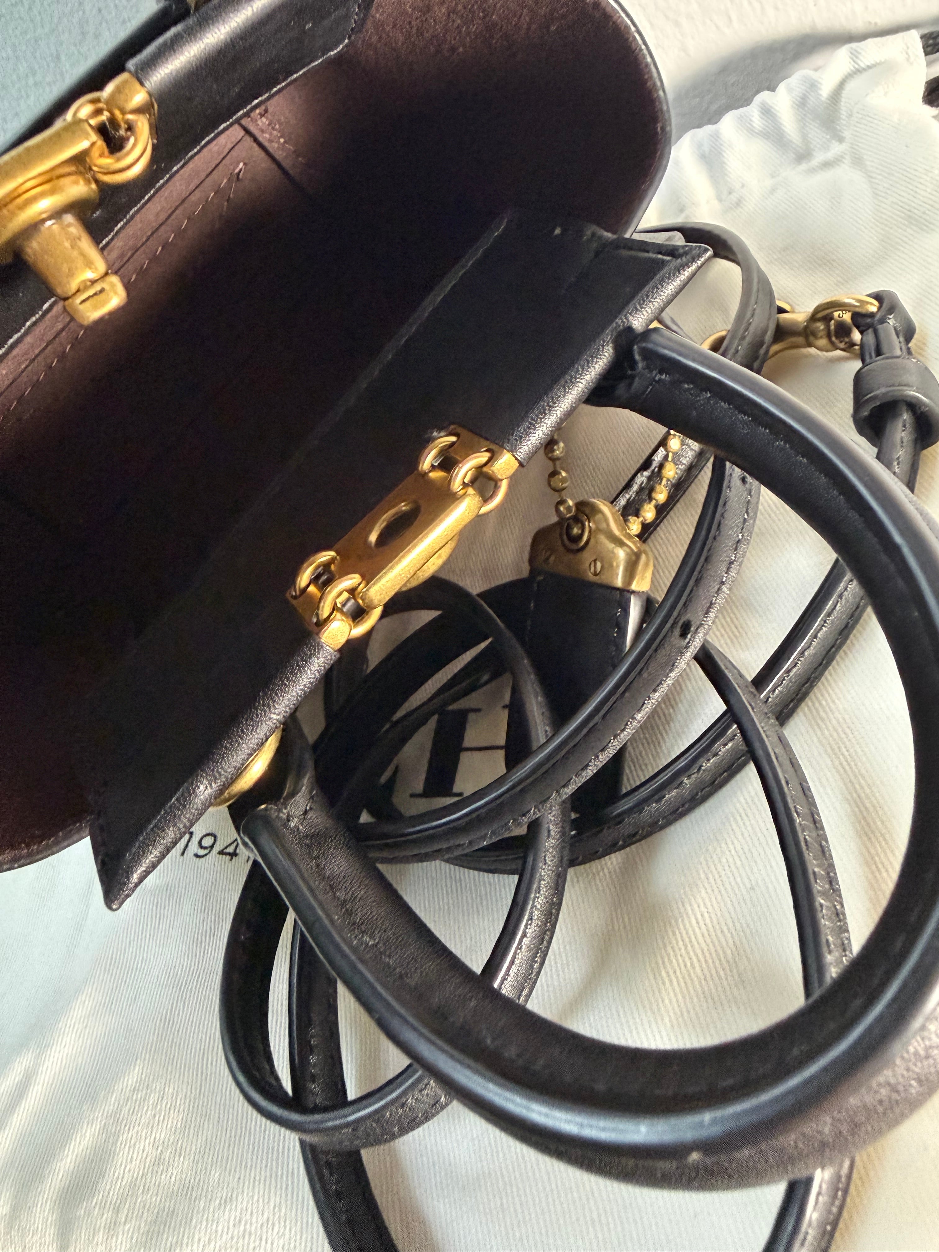 Coach Troupe Tote 16 in Snakeskin Black Brown Multi Style 79295