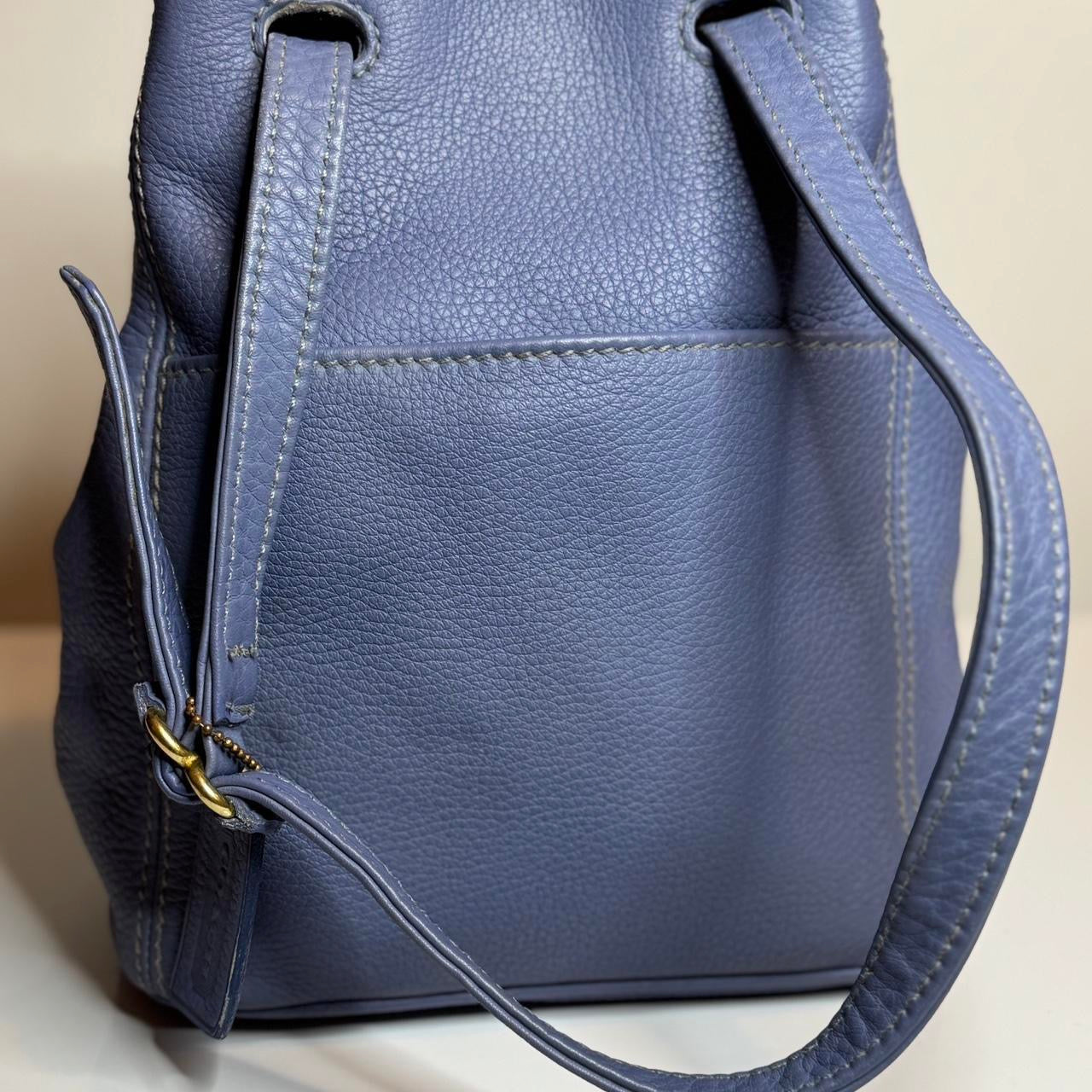 Coach Sonoma Bucket Bag 4923 Periwinkle Cornflower