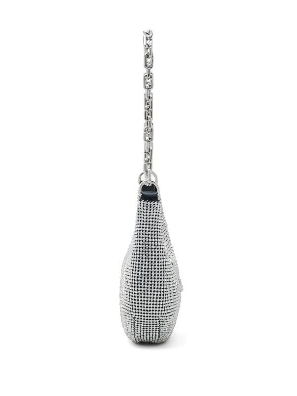 MARC JACOBS The Rhinestone Small Curve Bag