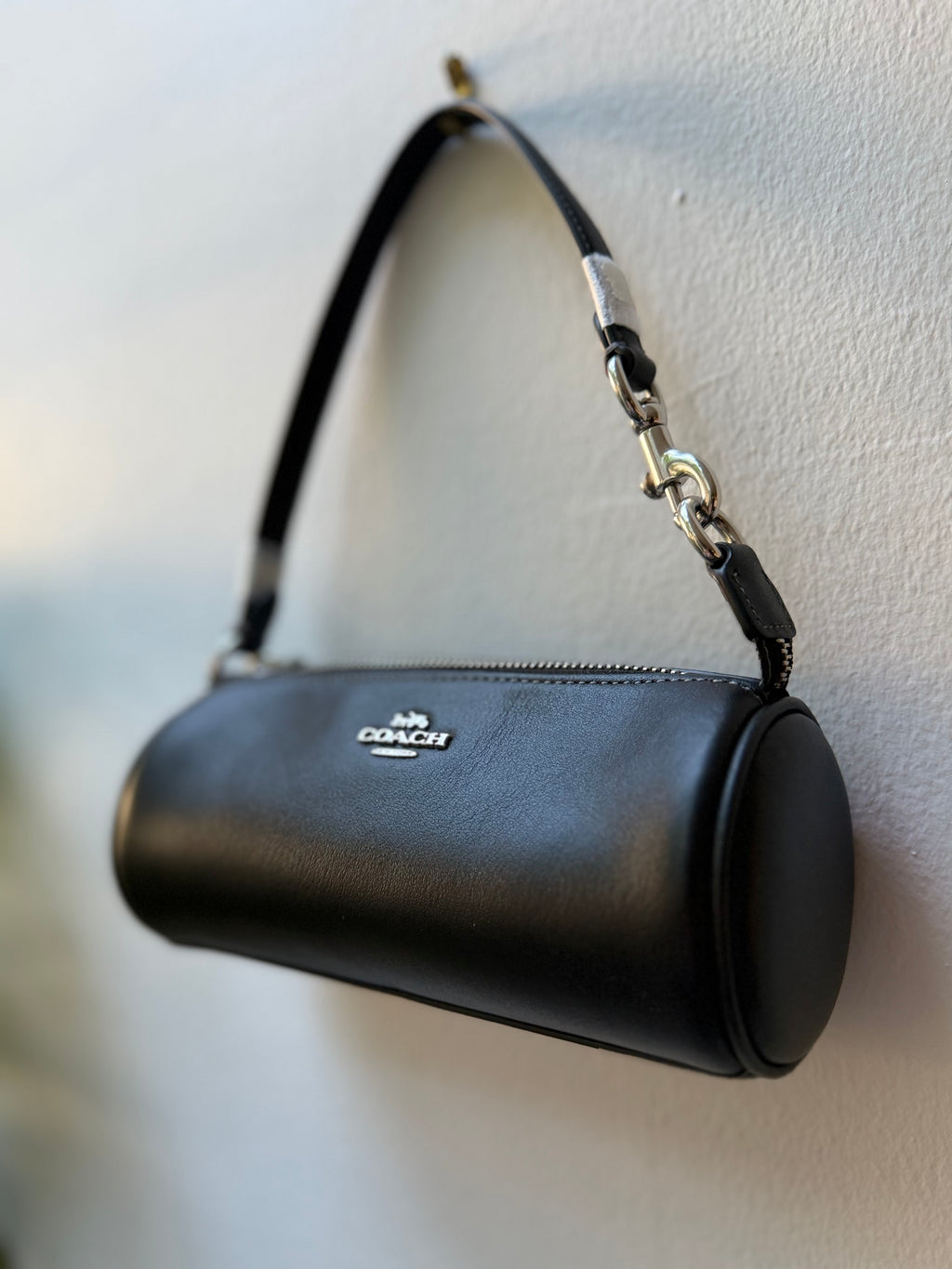 COACH CR830 Nolita Barrel Bag Black