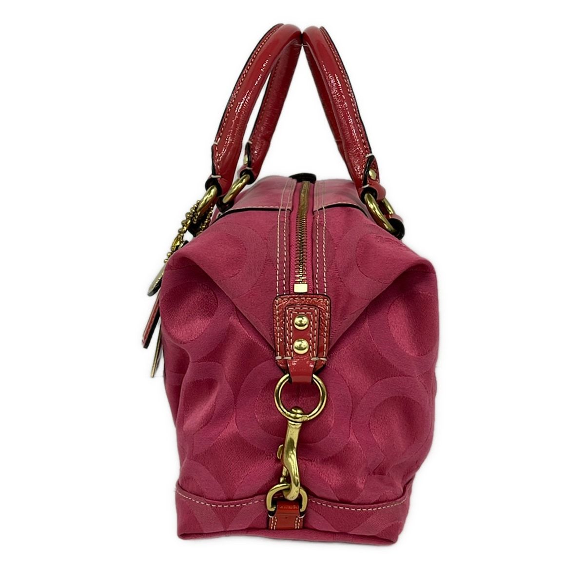 Coach + Wallet Madison Op Art Sabrina Pink handbag satchel 12947