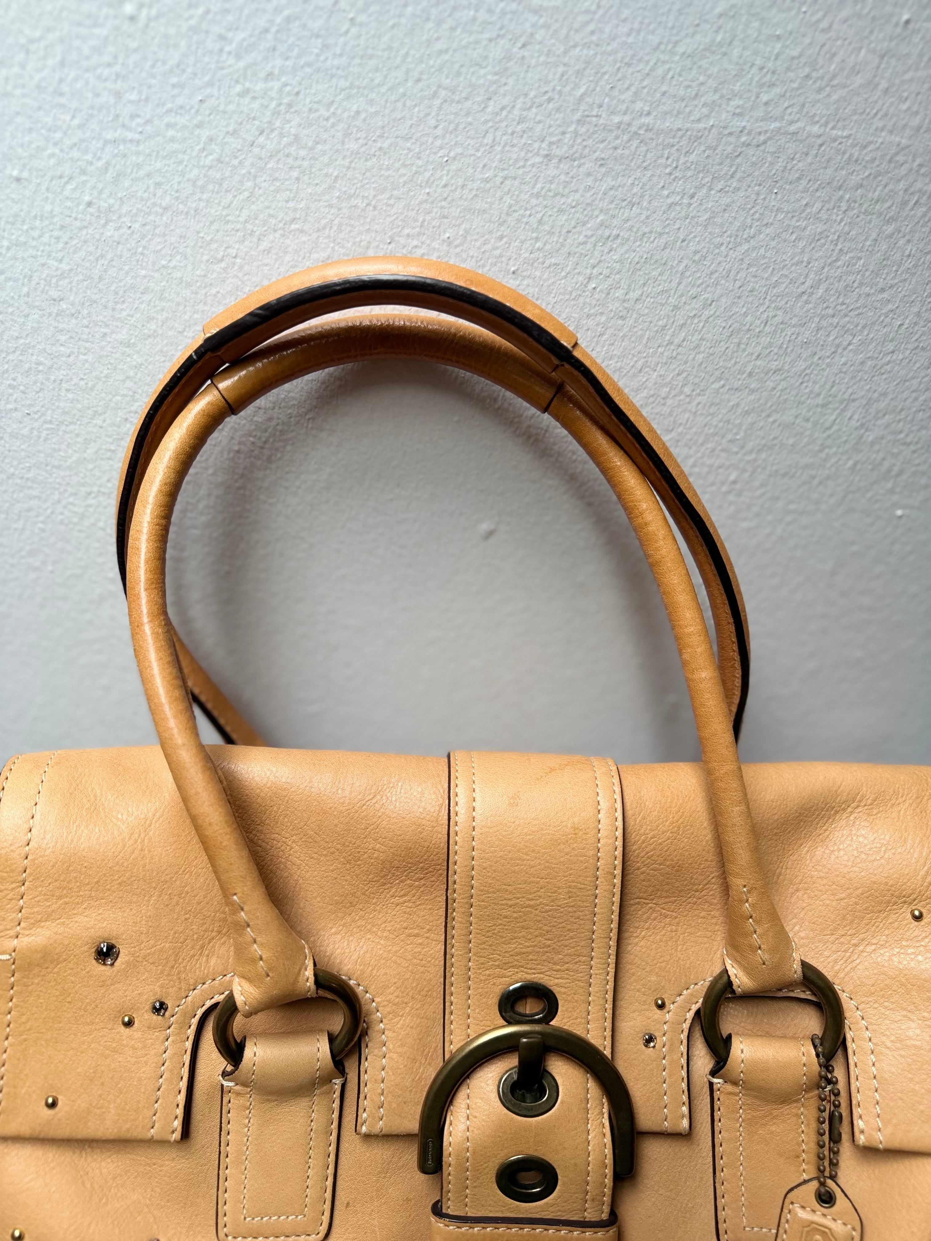 Coach Soho Bag with Swarovski Crystal studs 8A31