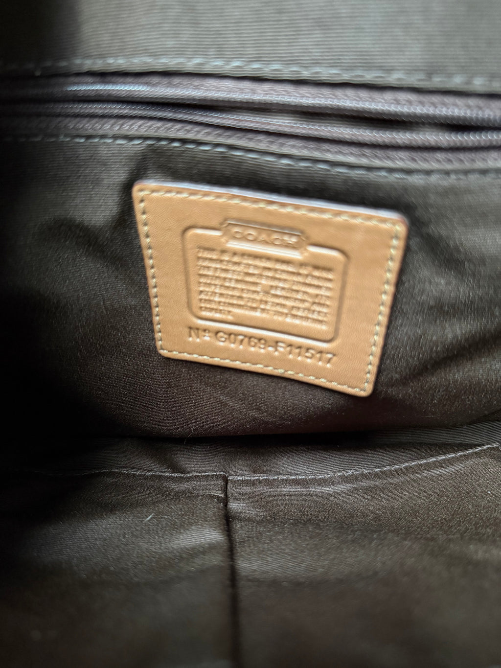 Coach Soho Flap Signature C F11517