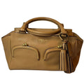 Coach Taylor Legacy Double Kisslock Archive 21197 Camel Satchel