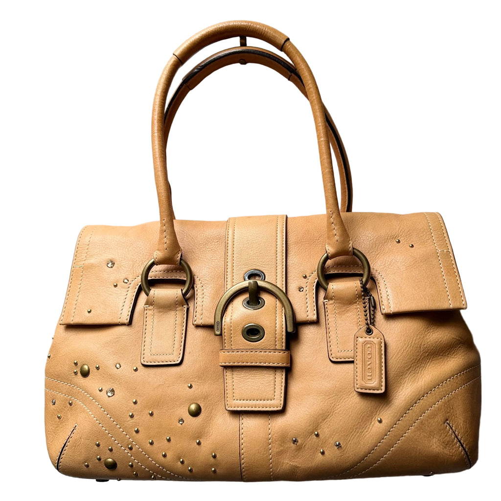 Coach Soho Bag with Swarovski Crystal studs 8A31