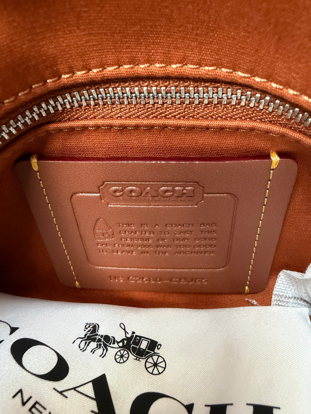 Coach LTD Soho Flap Crystal 25 + Wallet