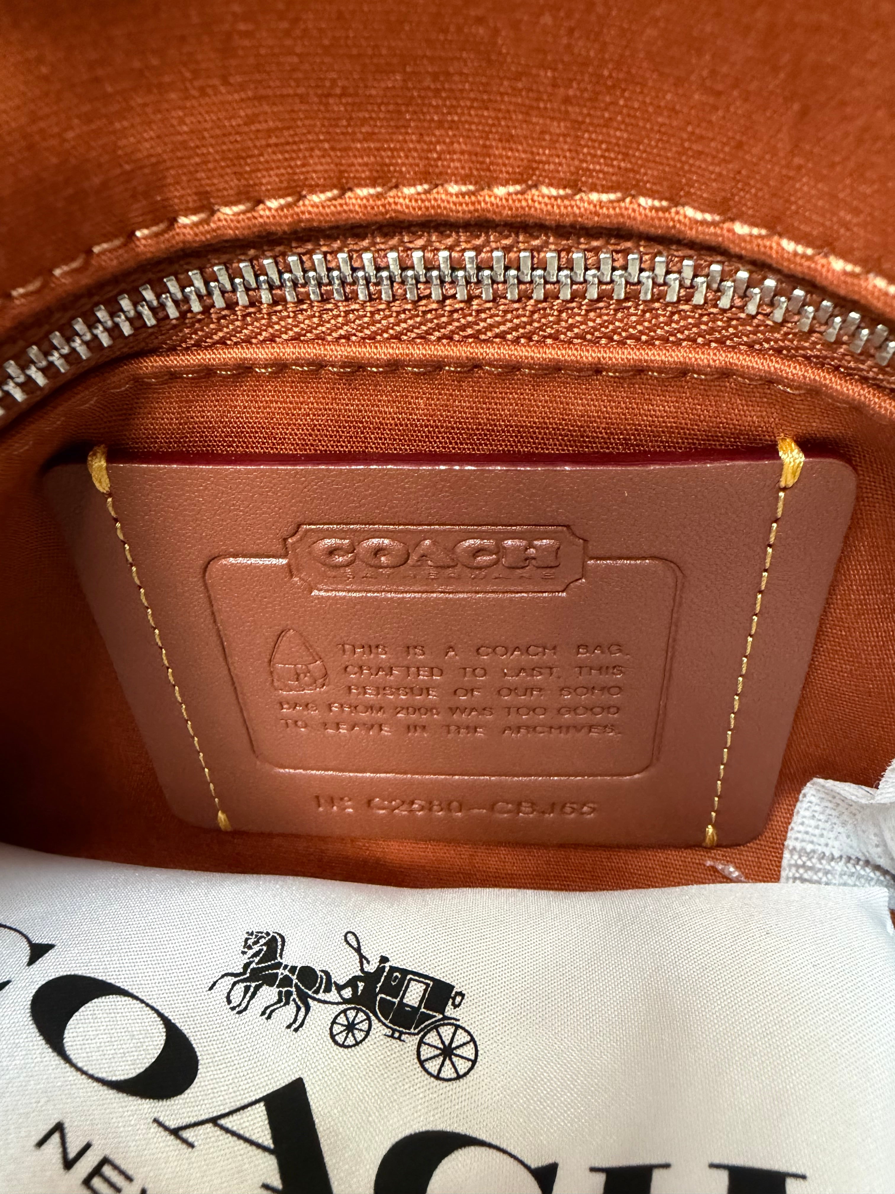 Coach LTD Soho Flap Crystal 25 + Wallet