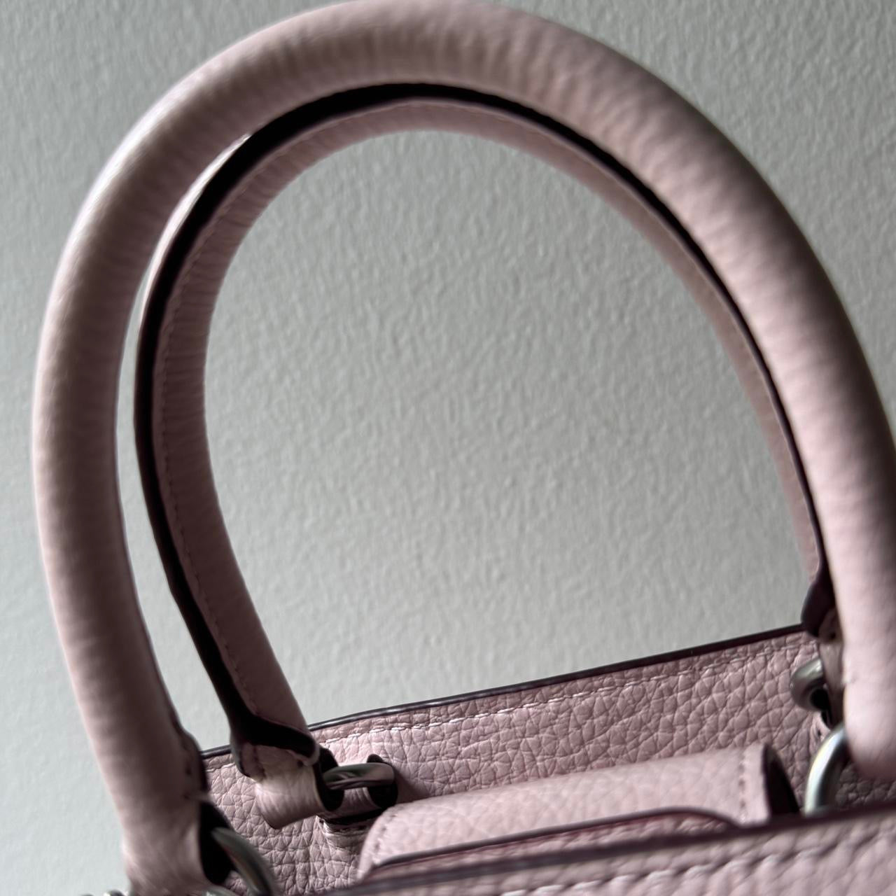 Coach Mini Pepper Crossbody Ice Pink C6778