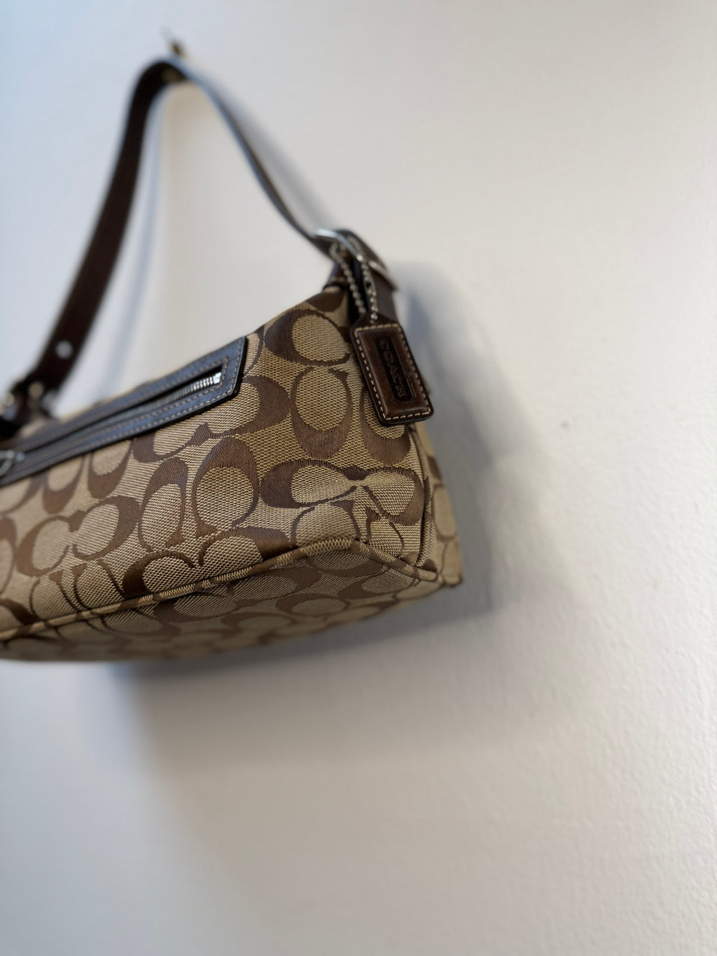 COACH Signature Handbag & Wristlet Set 6044
