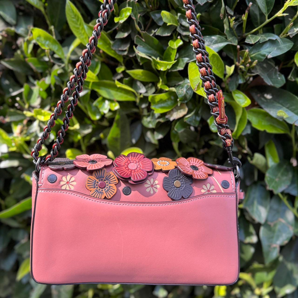 COACH DINKY TEA ROSE CROSSBODY MELON
