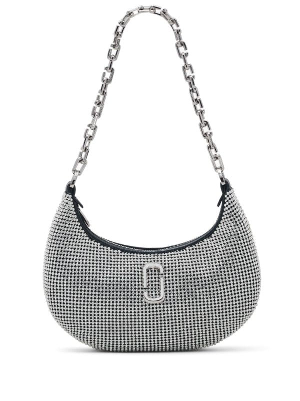 MARC JACOBS The Rhinestone Small Curve Bag