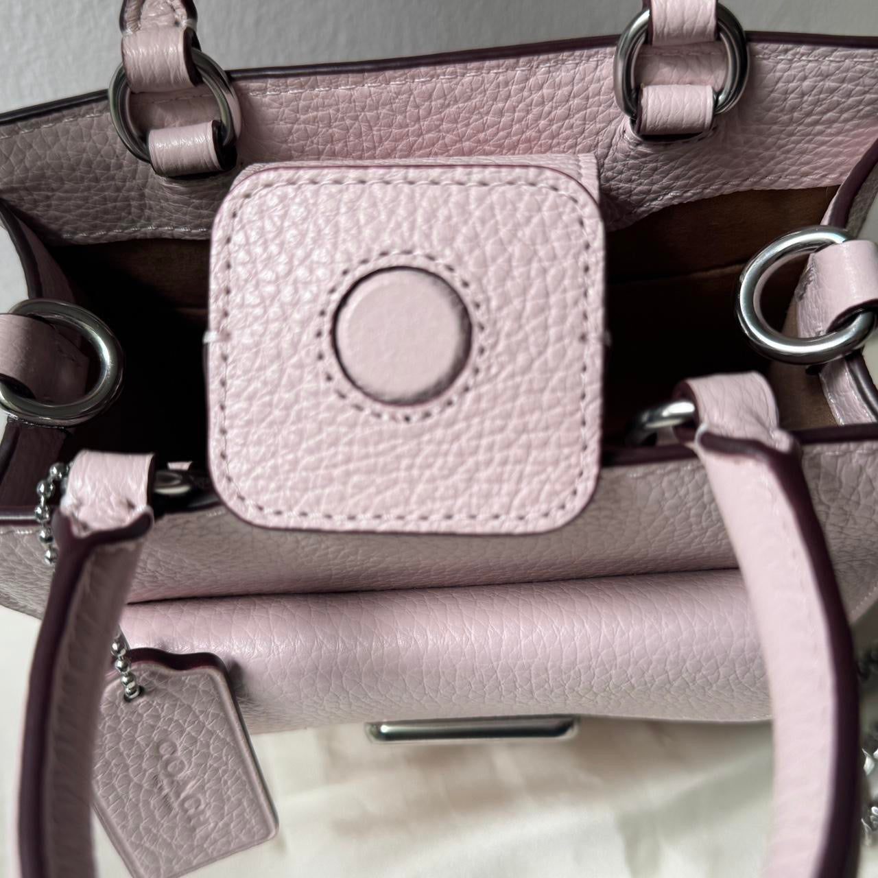 Coach Mini Pepper Crossbody Ice Pink C6778