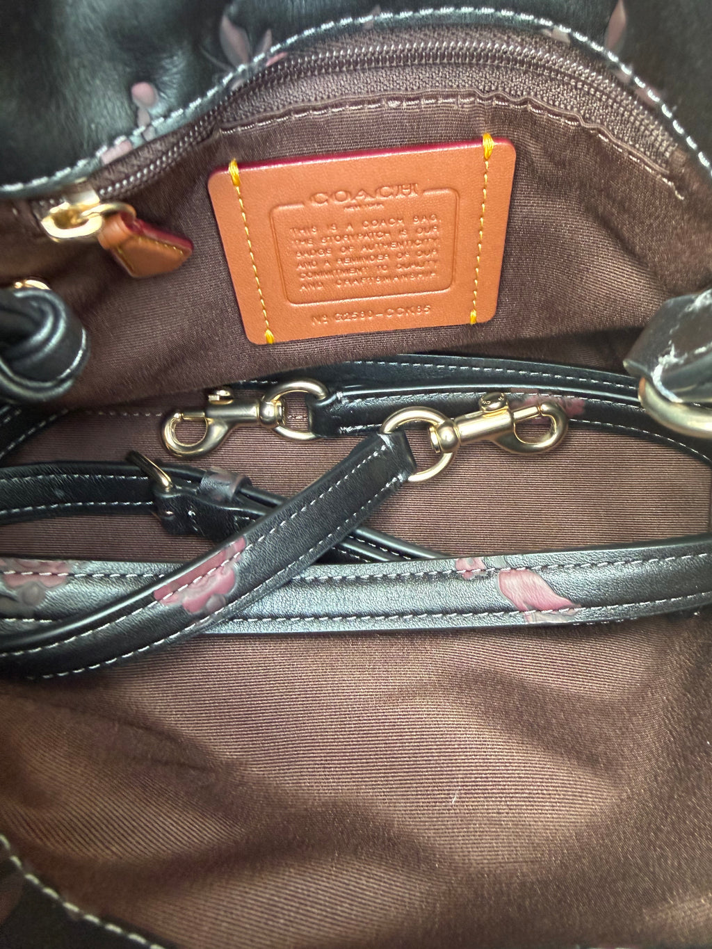 Coach Faye Rose Drawstring CCK85