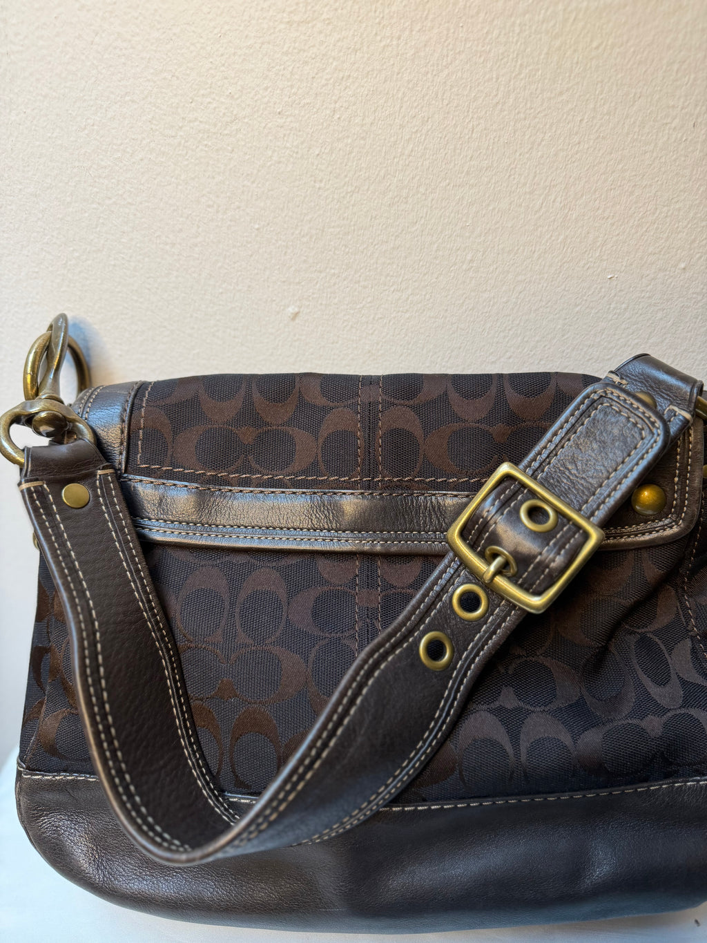 COACH signature Brown 65th Anniversary F11147