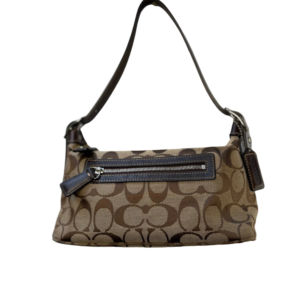 COACH Signature Pattern Handbag 6044 Mini
