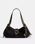 Coach Black pebbled Drifter 31