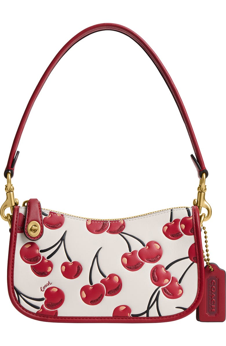 Coach Originals Cherry Leather Swinger 20 Shoulder Bag