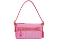 Coach Demi Bag Limited Edition Re-issue In Signature Jacquard Pink Brass