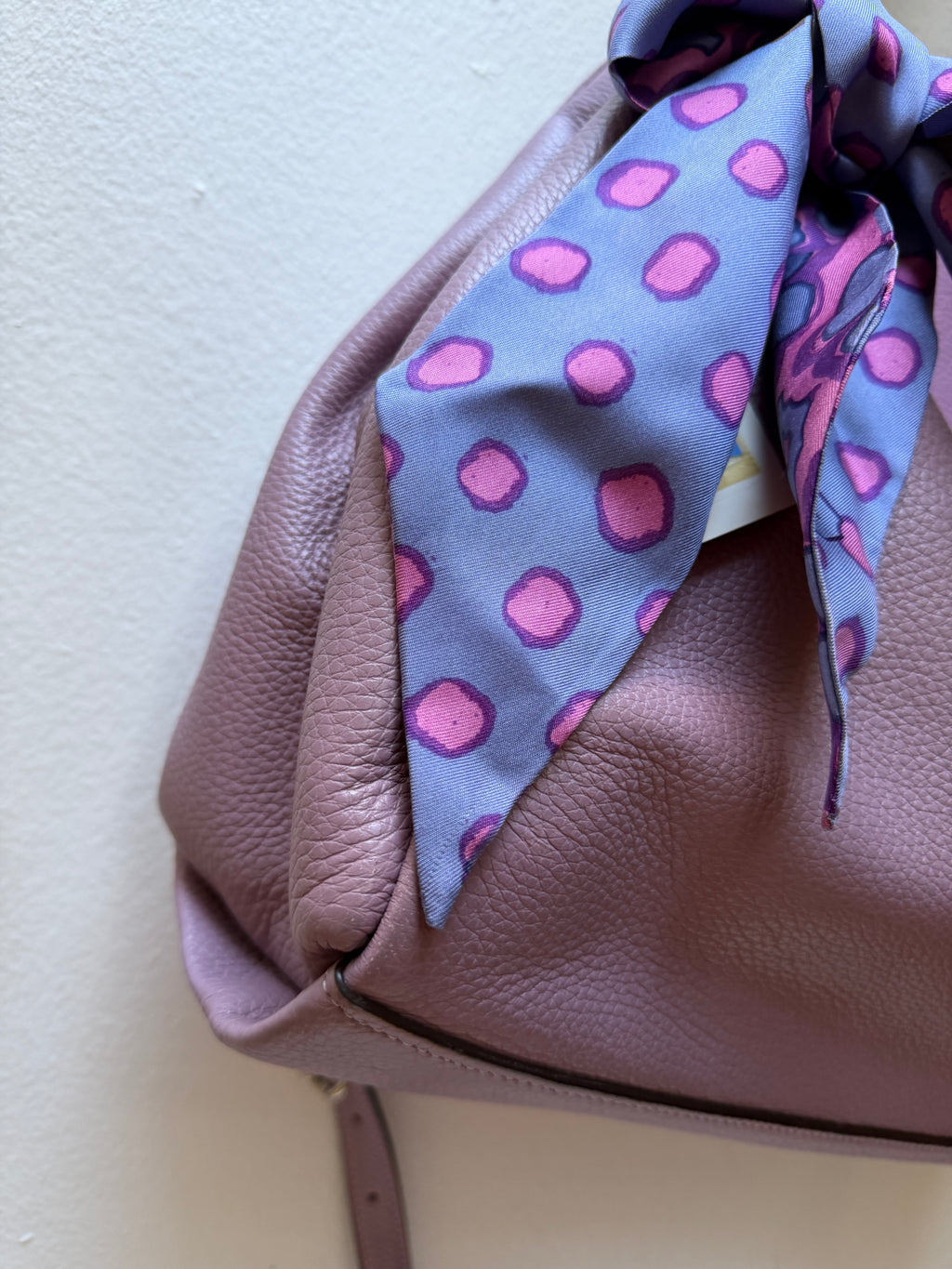 Coach Clarkson Hobo + Wallet 24947 Leather Shoulder Bag Crossbody Lilac