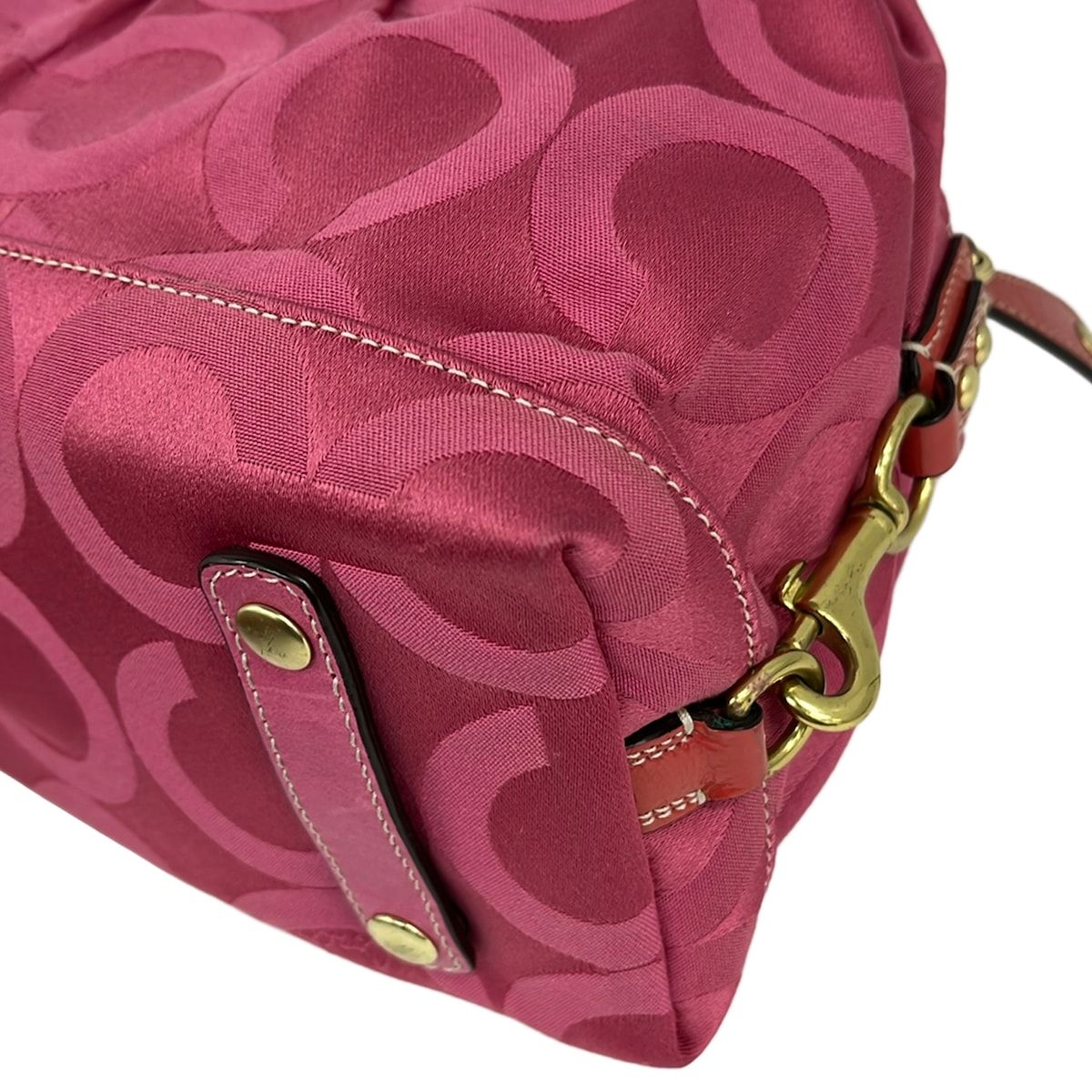 Coach + Wallet Madison Op Art Sabrina Pink handbag satchel 12947