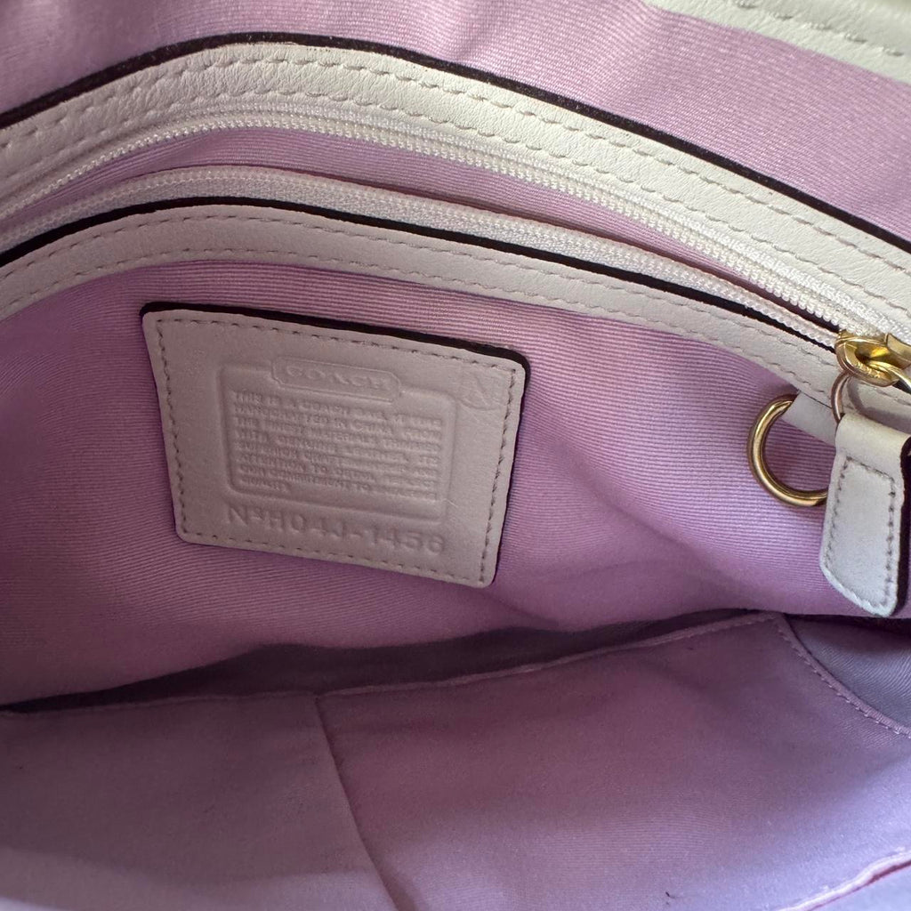 Coach Pink Signature Shoulder Soho 1456
