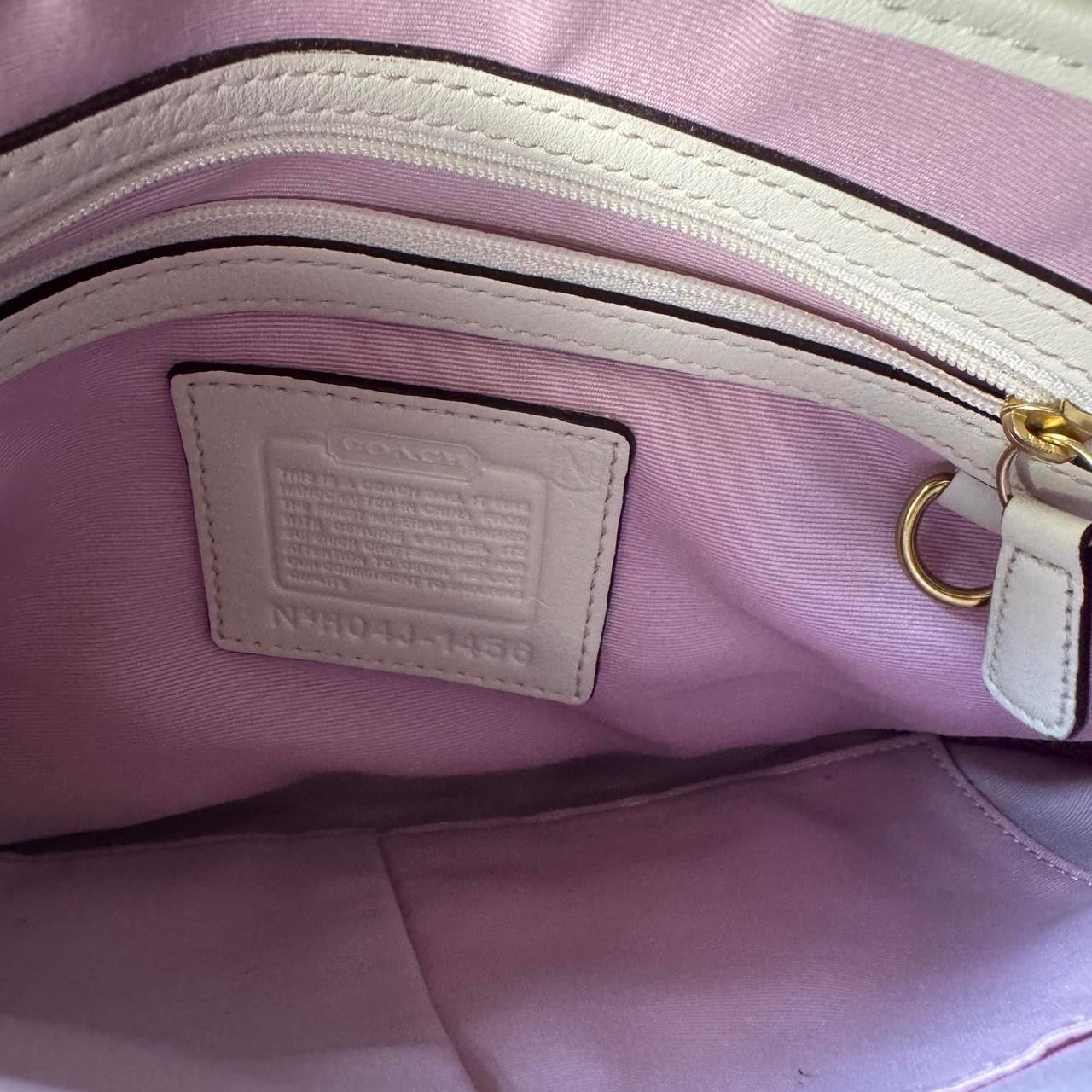 Coach Pink Signature Shoulder Soho 1456