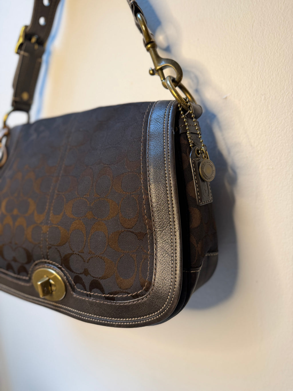 COACH signature Brown 65th Anniversary F11147