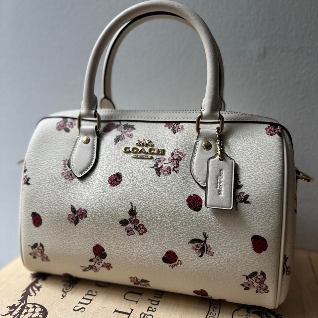 Coach Lady Bug coach Rowan & kisslock coin purse