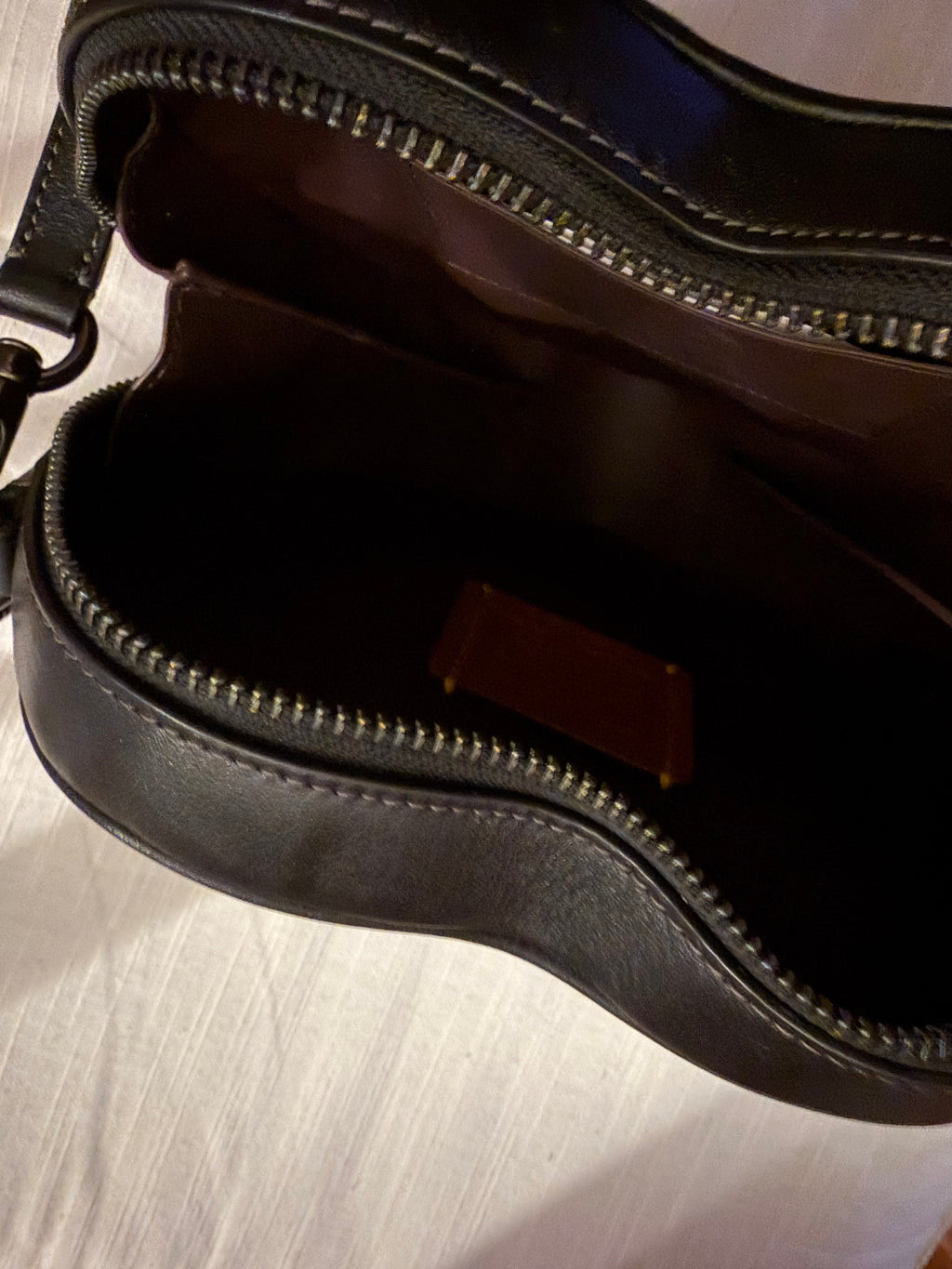 Heart Crossbody Bag with Nappa Leather Quilting
