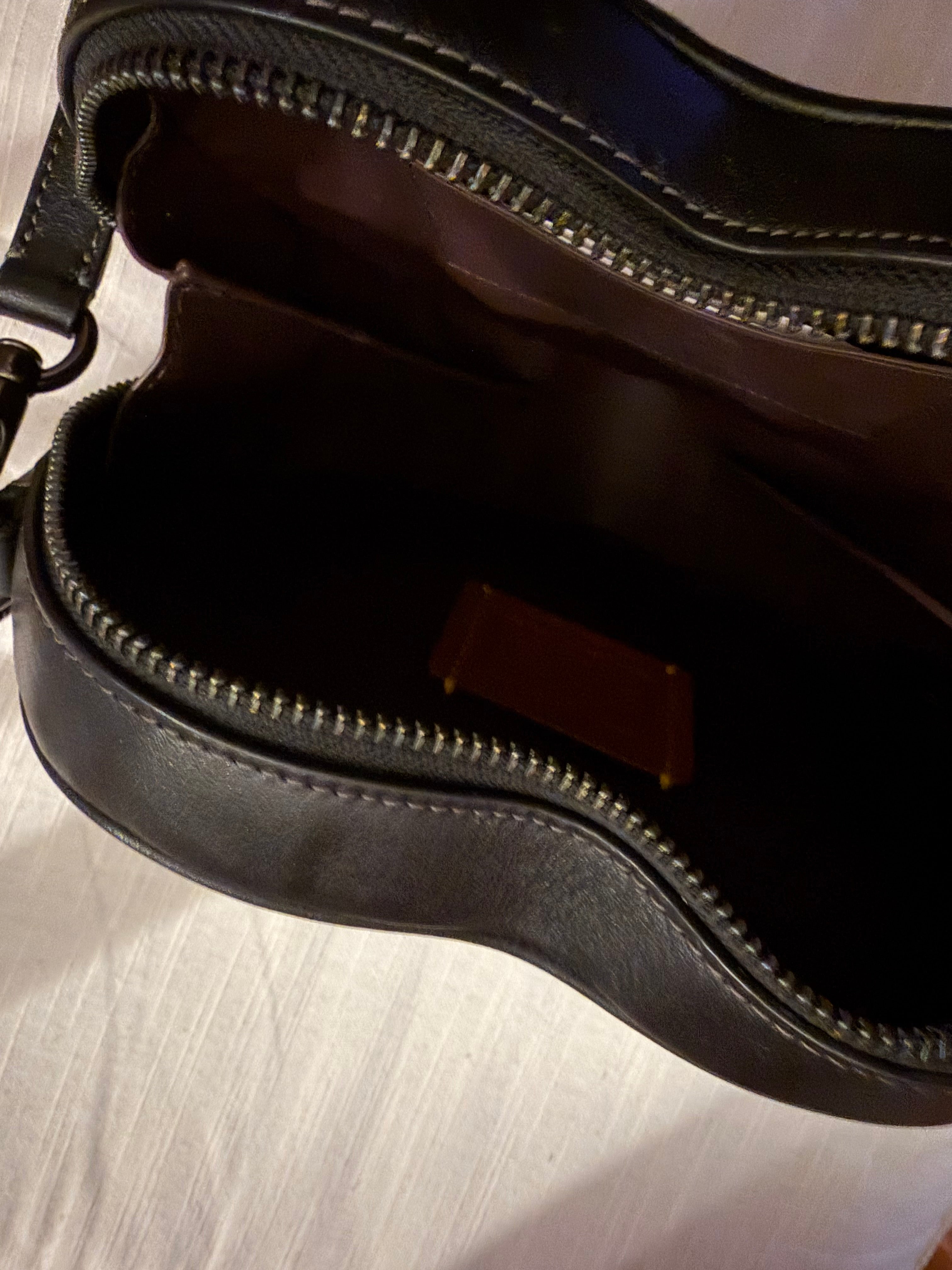 Heart Crossbody Bag with Nappa Leather Quilting