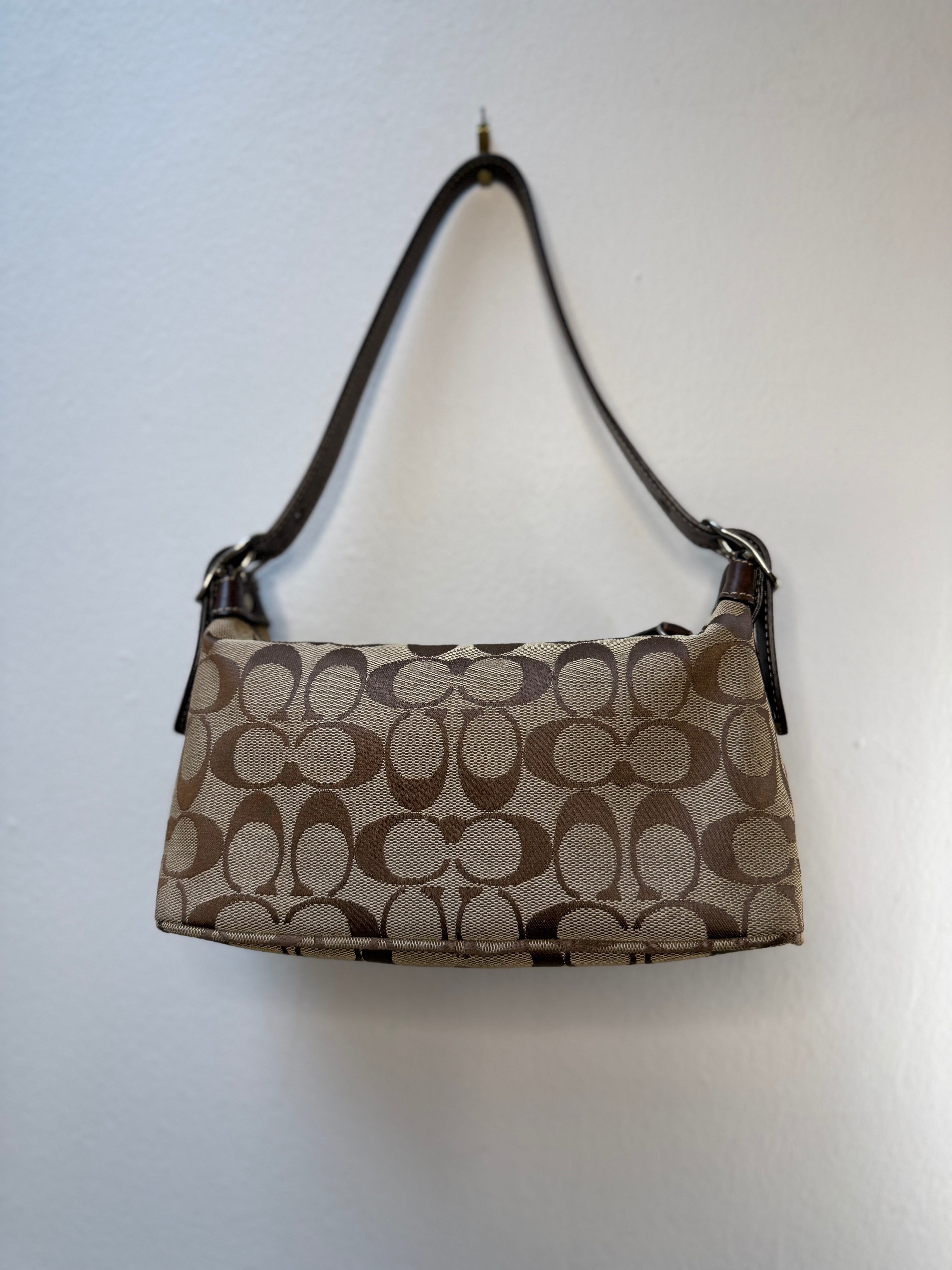 COACH Signature Handbag & Wristlet Set 6044