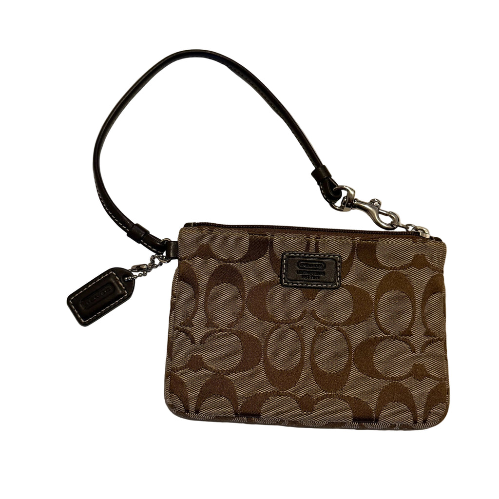 COACH Signature Handbag & Wristlet Set 6044