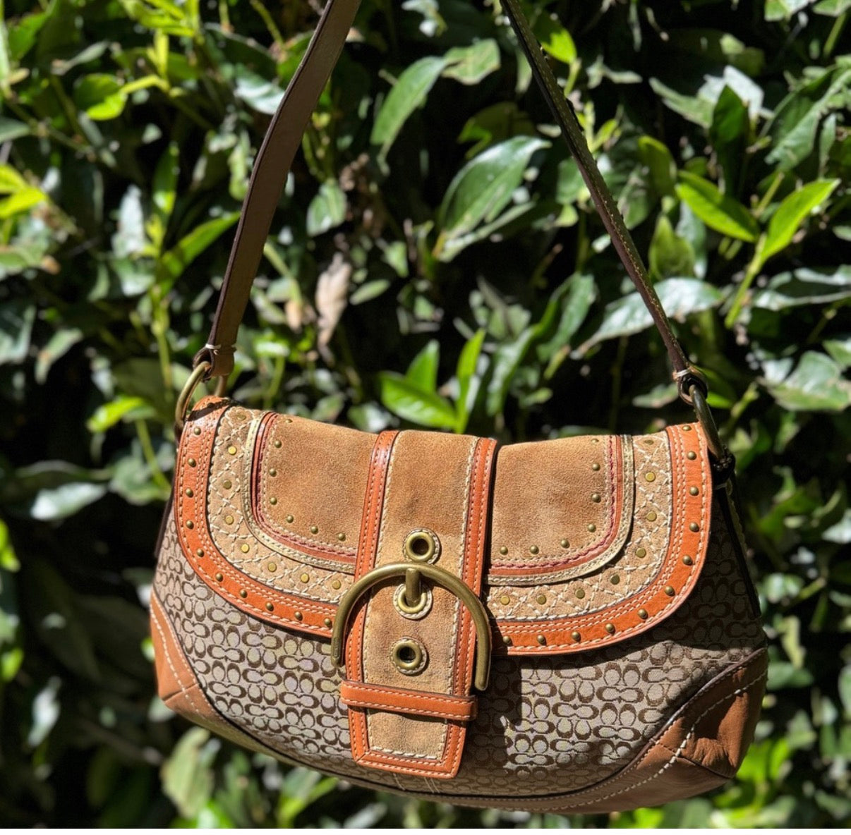 Coach Soho Flap Signature C F11517