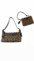COACH Signature Handbag & Wristlet Set 6044