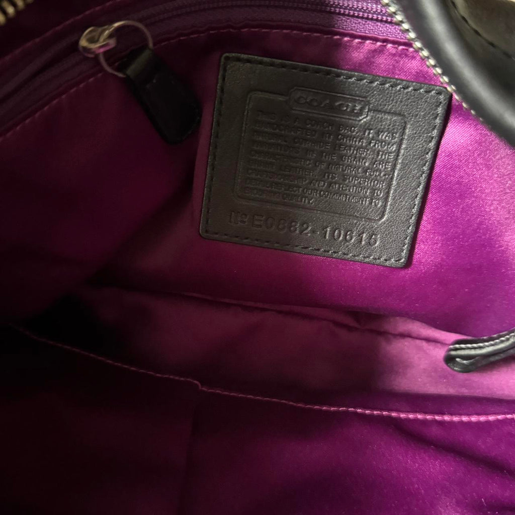 Coach Carly Silver Hardware 10615