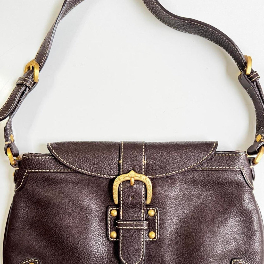 Dooney & Bourke Brow Slim Flap Purse Buckle