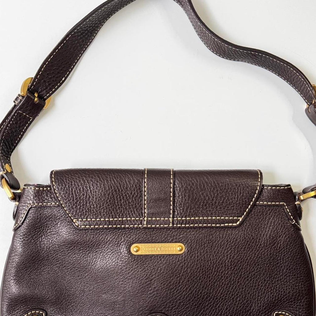 Dooney & Bourke Brow Slim Flap Purse Buckle